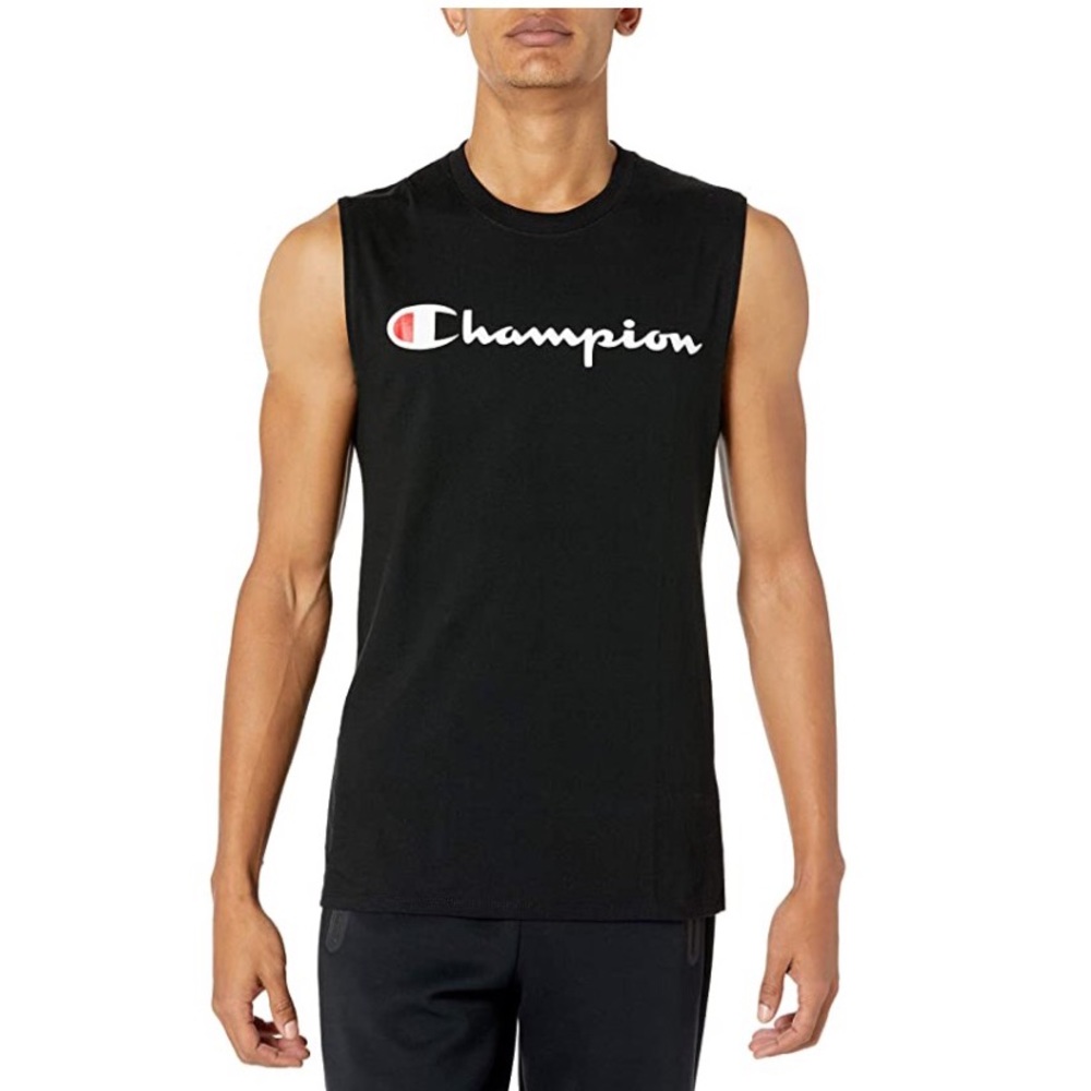 Champion Men's Classic Jersey Muscle Tee in XL
